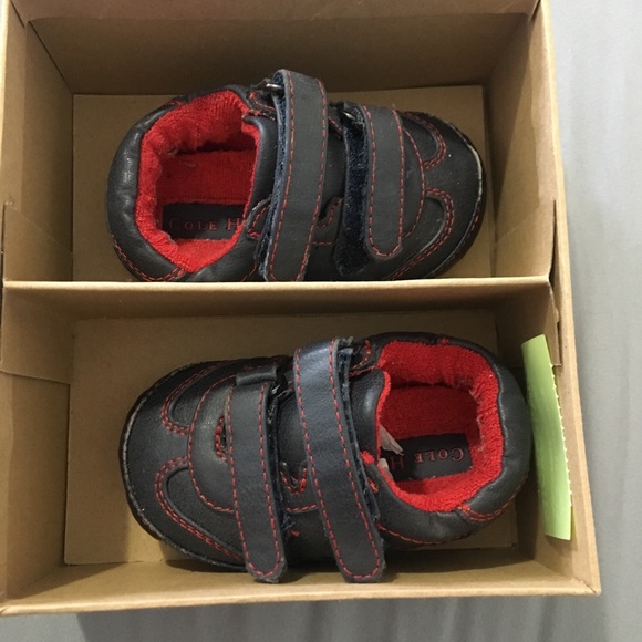 Baby Boy Cole Haan Shoes - Navy Blue - Picture 3 of 5